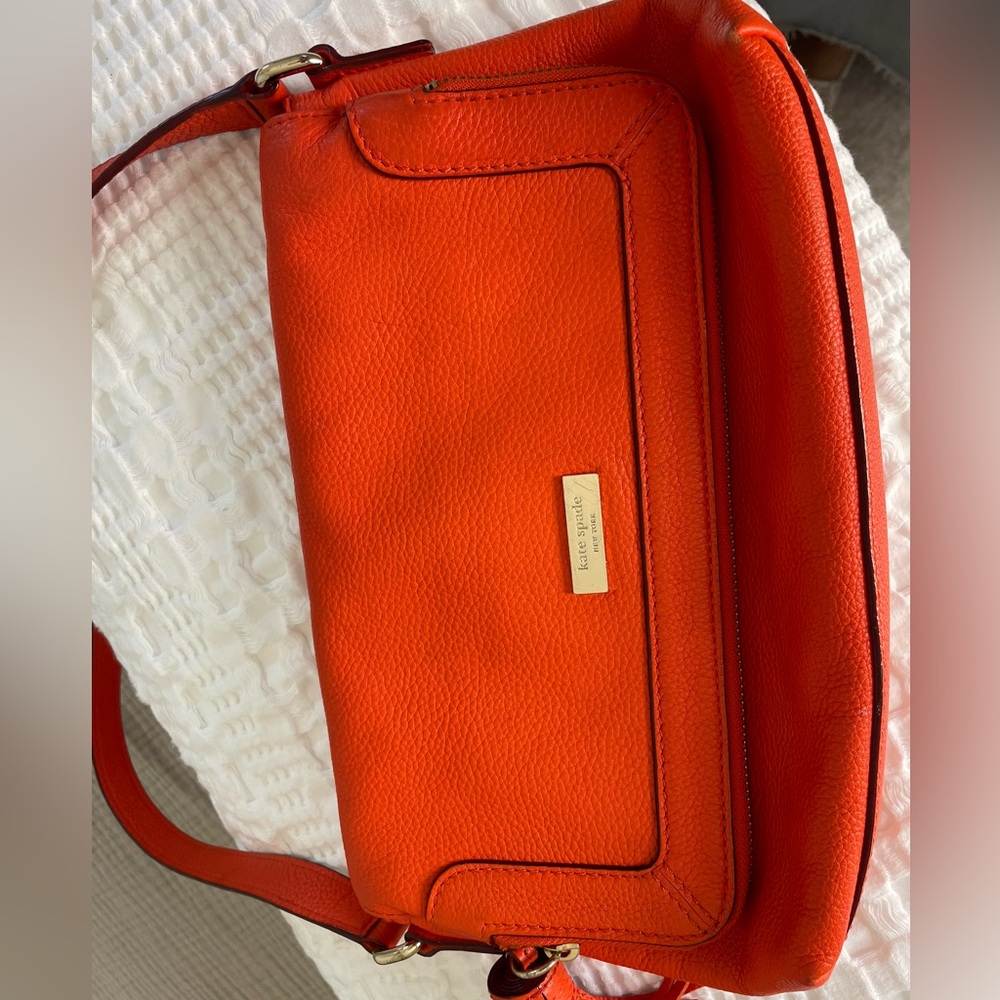 Kate Spade Vibrant Orange Shoulder Bag